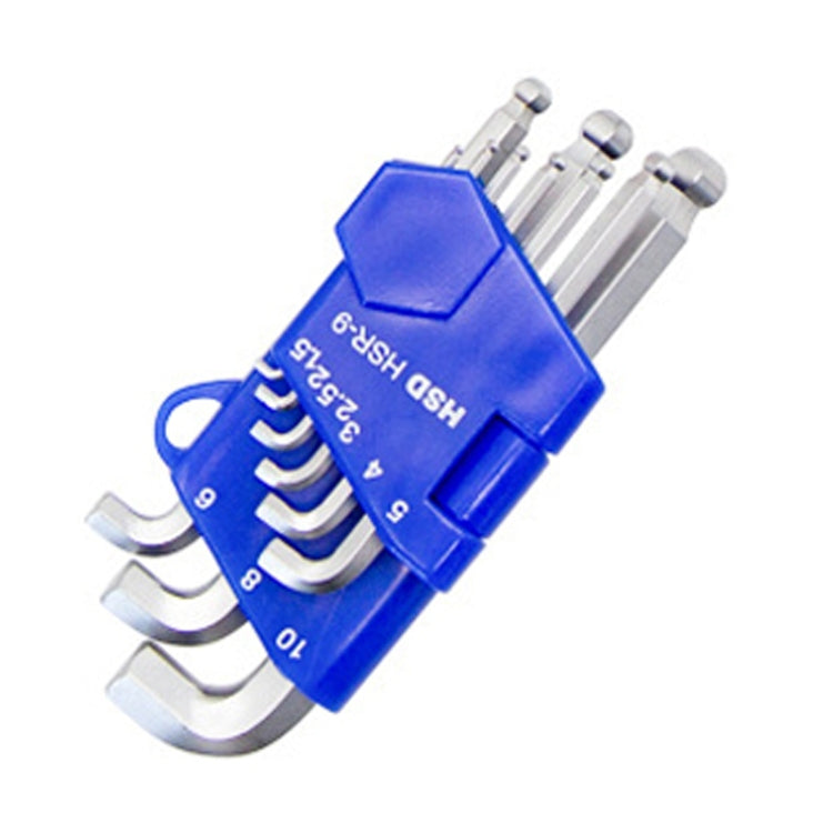 GlobalTools Llaves Hexagonales Extremo Esférico Lado Corto