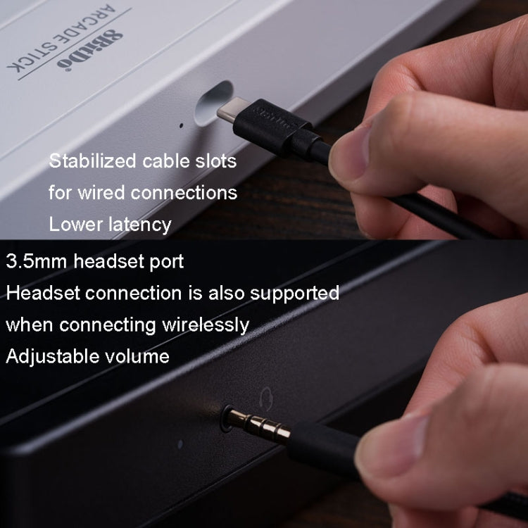 8Bitdo Stick Arcade 2.4G Mando Inalámbrico para Xbox