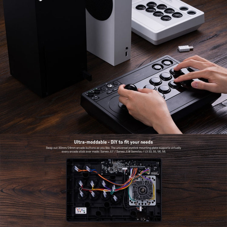 8Bitdo Stick Arcade 2.4G Mando Inalámbrico para Xbox
