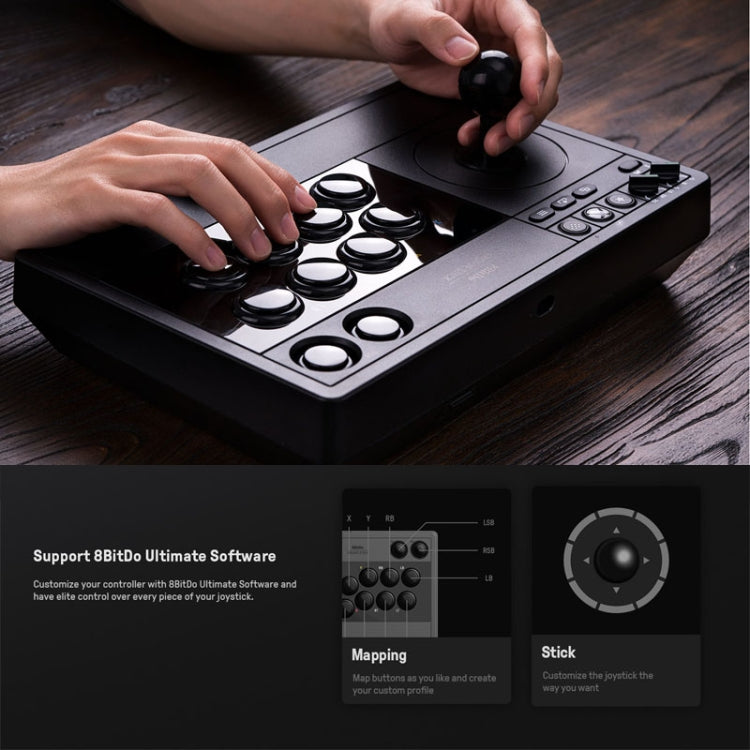 8Bitdo Stick Arcade 2.4G Mando Inalámbrico para Xbox