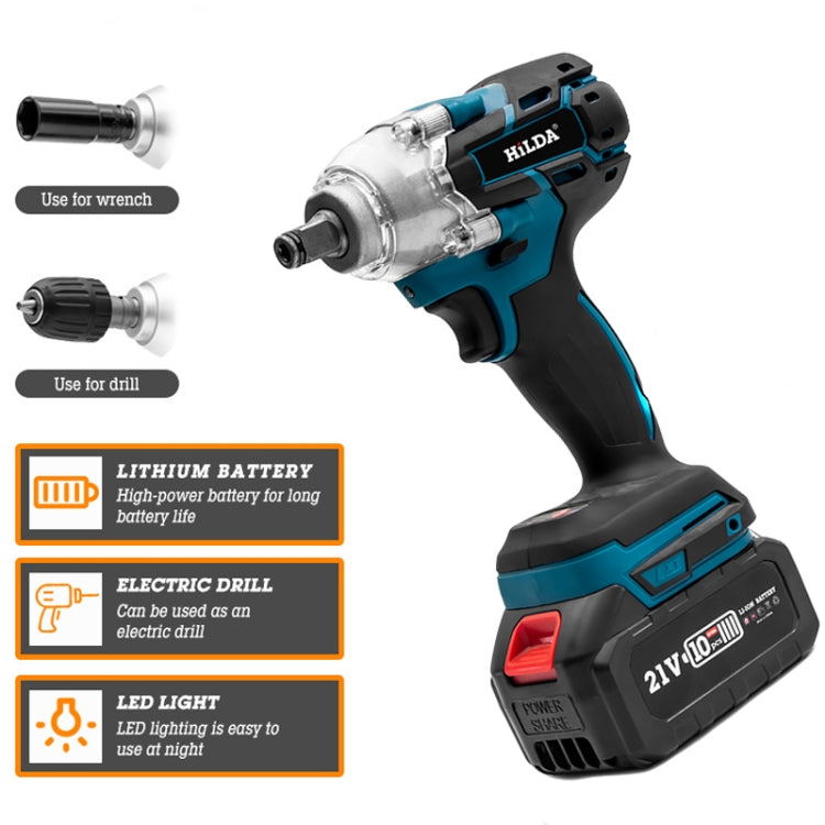 HILDA Llave Motorizada Piezas Litio 22mm Enchufe UE
