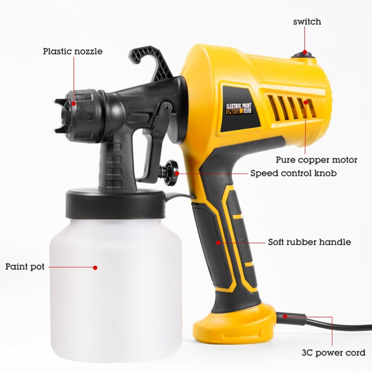 HILDA Pistola de Pintura Portátil HV Pro Profesional
