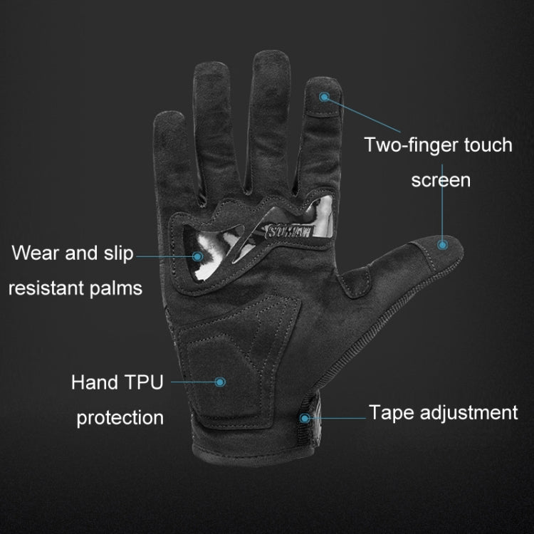 SOMAN Motociclismo Anticaída Guantes De Fibra De Carbono