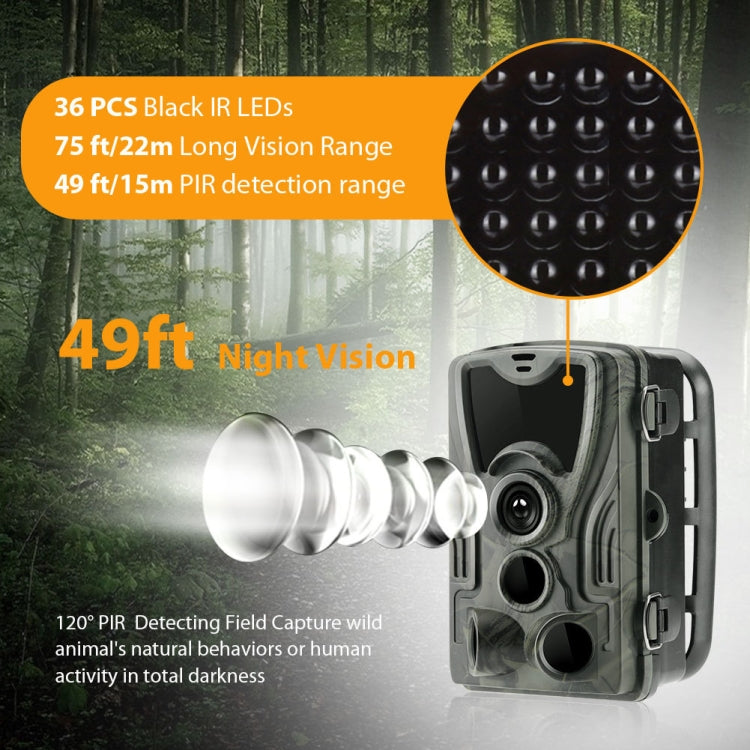 Suntek HC-801A Cámara Exterior 2.7K Seguimiento Nocturno
