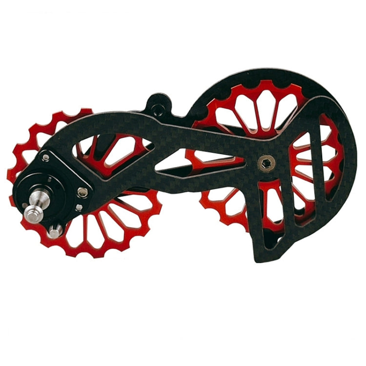 CarbonTech Rueda Guía Fibra De Carbono Bicicleta Carretera