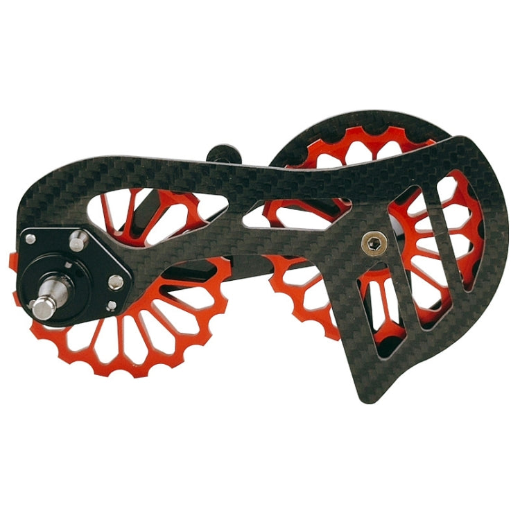 CarbonTech Rueda Guía Fibra De Carbono Bicicleta Carretera