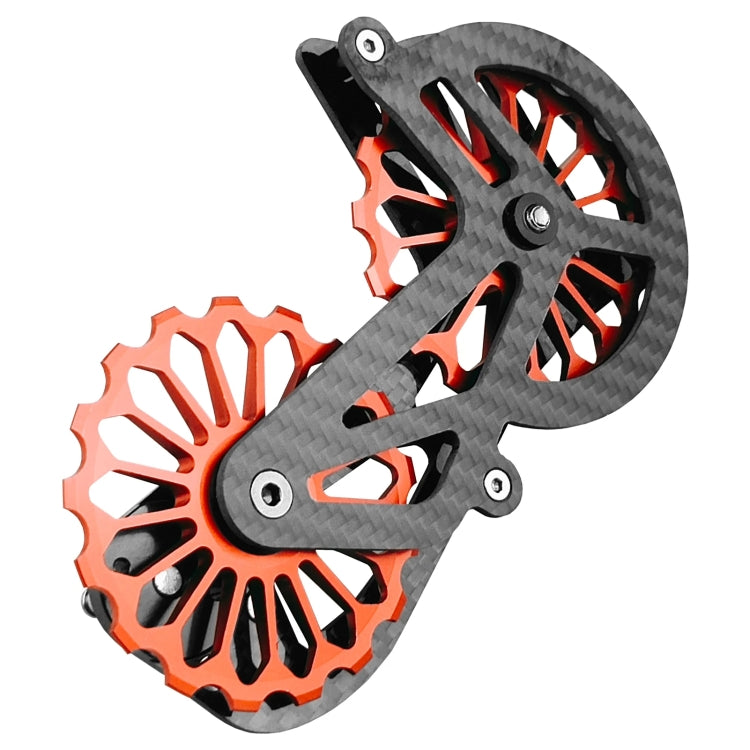 CarbonTech Rueda Guía Fibra De Carbono Bicicleta Carretera