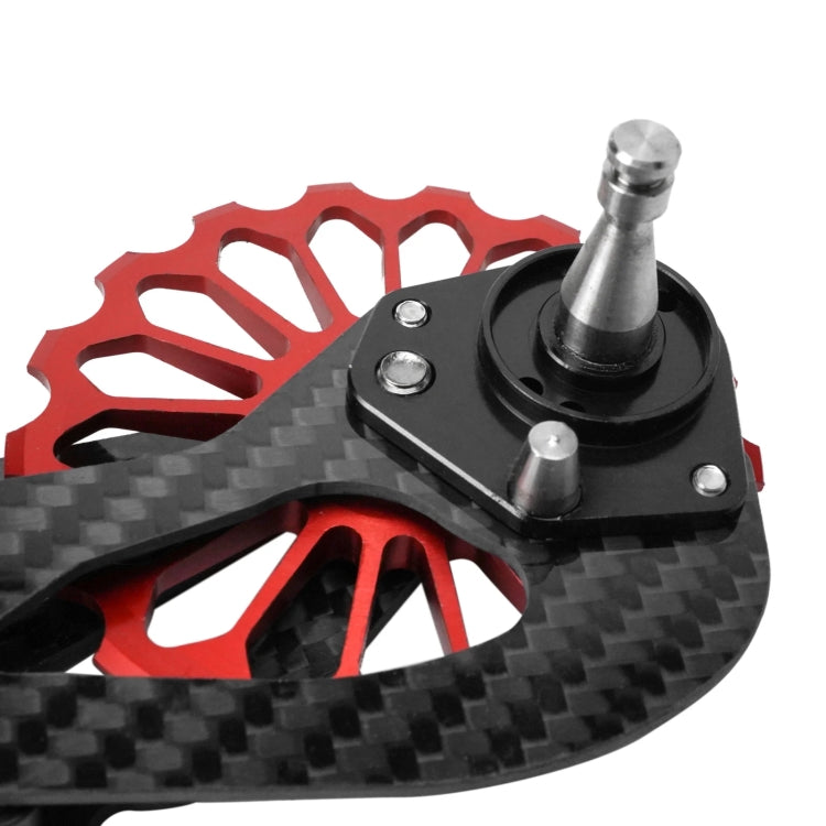 CarbonTech Rueda Guía Fibra De Carbono Bicicleta Carretera