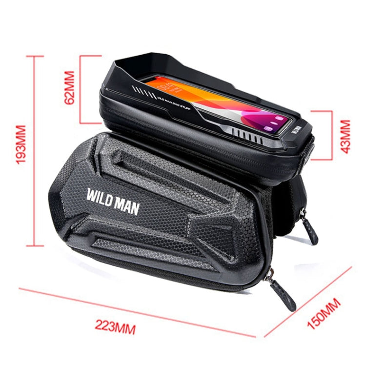 Wild Man XT6 Bolsa Tubo Superior Teléfono Pantalla Táctil