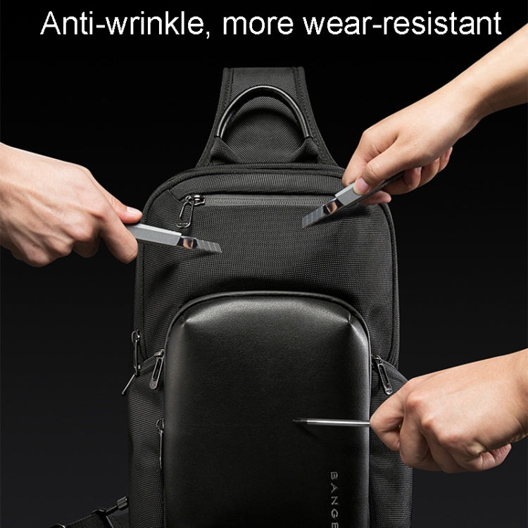 BANGE BG-7718 Bolso de Pecho Un Solo Hombro Resistente al Agua