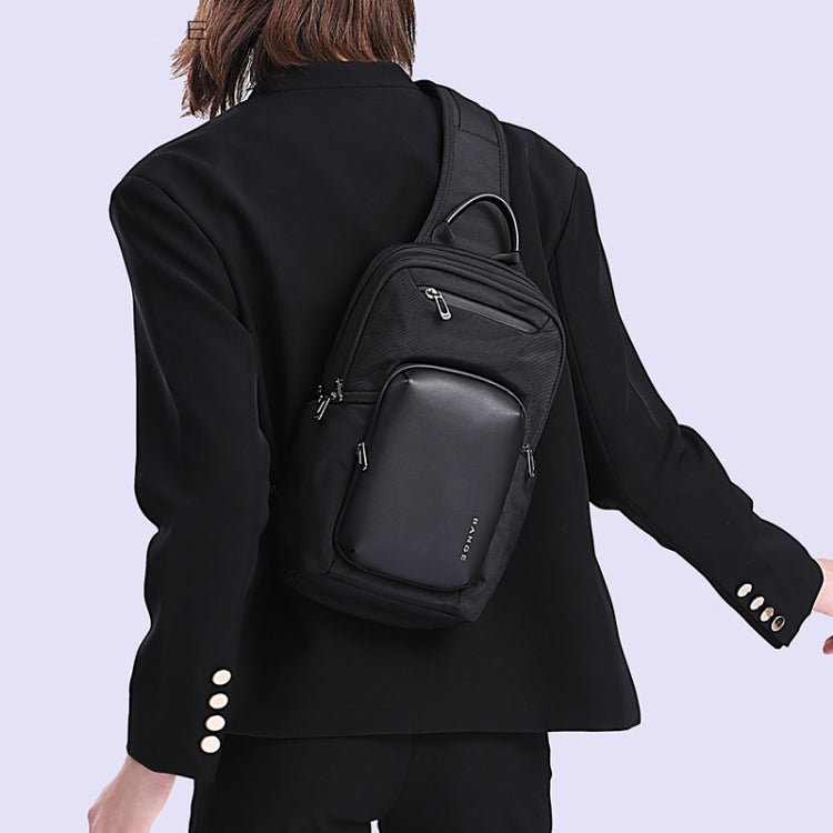 BANGE BG-7718 Bolso de Pecho Un Solo Hombro Resistente al Agua
