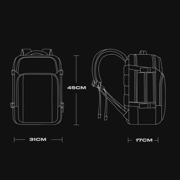BANGE BG-7690 Mochila De Negocios Impermeable Para Hombre