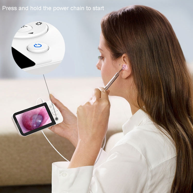 Teslong MS500 Endoscopio Oido Pantalla HD 5 Pulgadas