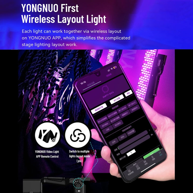 YONGNUO YN360IV Luz LED RGB Fotografía 480 LEDs Con App Control