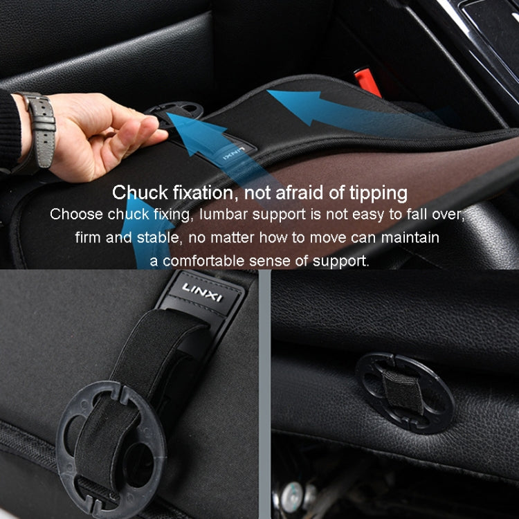 LINXICP 3 En 1 Cojin Lumbar Para Coche Espuma Viscoelástica