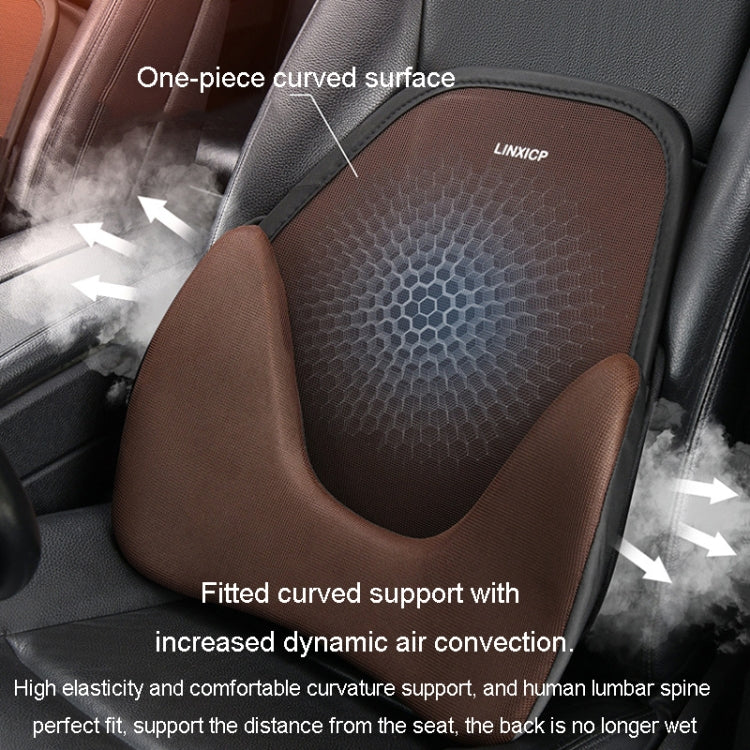 LINXICP 3 En 1 Cojin Lumbar Para Coche Espuma Viscoelástica