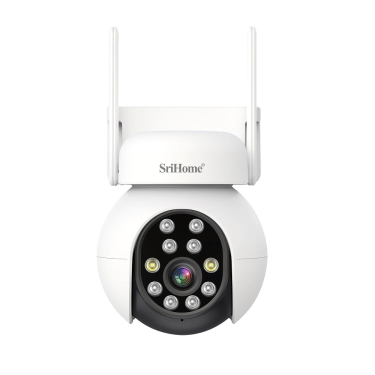 SriHome SH052B WiFi Cámara PTZ IP AI Seguimiento Exterior