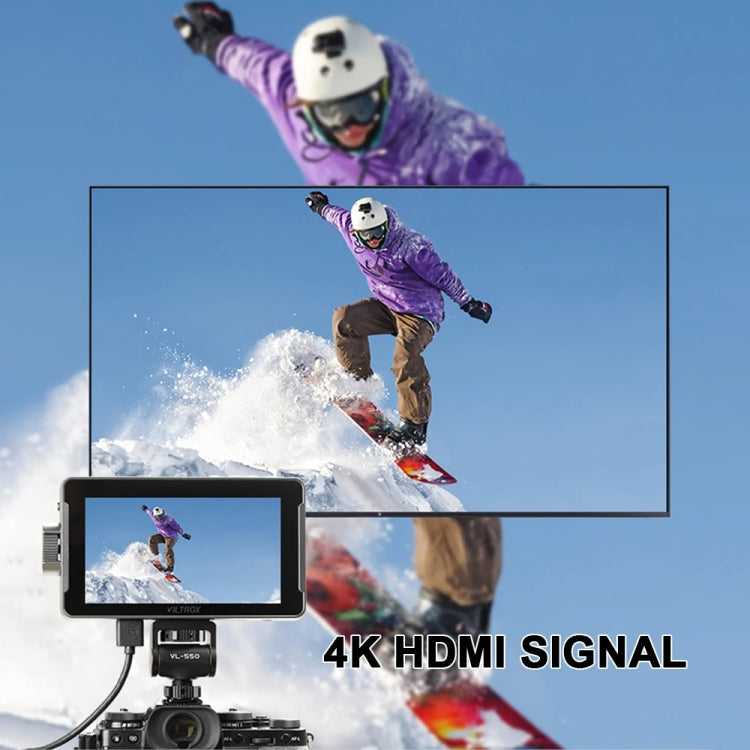 Feelworld FW5.5 4K LUT Monitor Portátil Pro Para Cine Y Vlog Móvil
