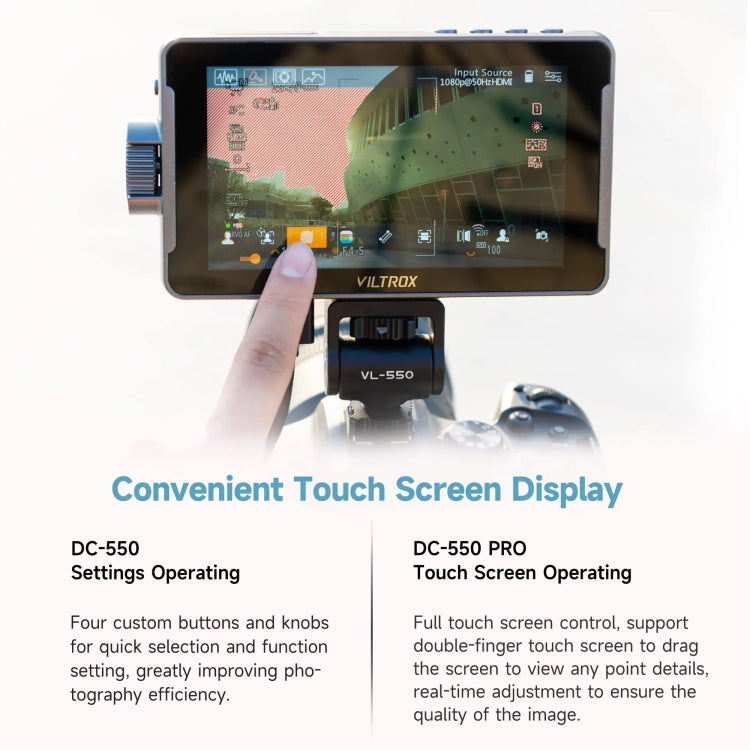Feelworld FW5.5 4K LUT Monitor Portátil Pro Para Cine Y Vlog Móvil