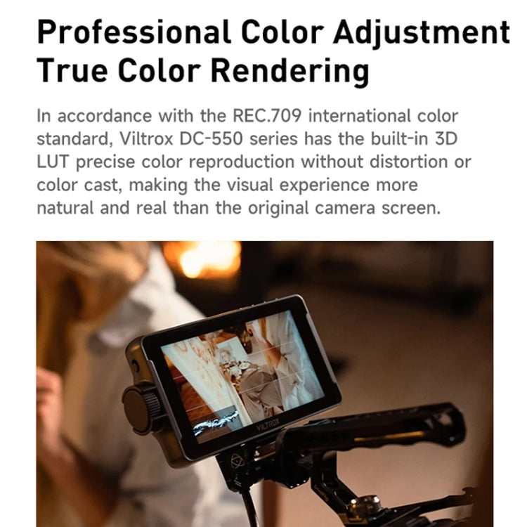 Feelworld FW5.5 4K LUT Monitor Portátil Pro Para Cine Y Vlog Móvil