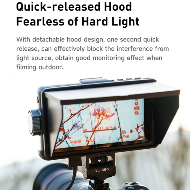 Feelworld FW5.5 4K LUT Monitor Portátil Pro Para Cine Y Vlog Móvil