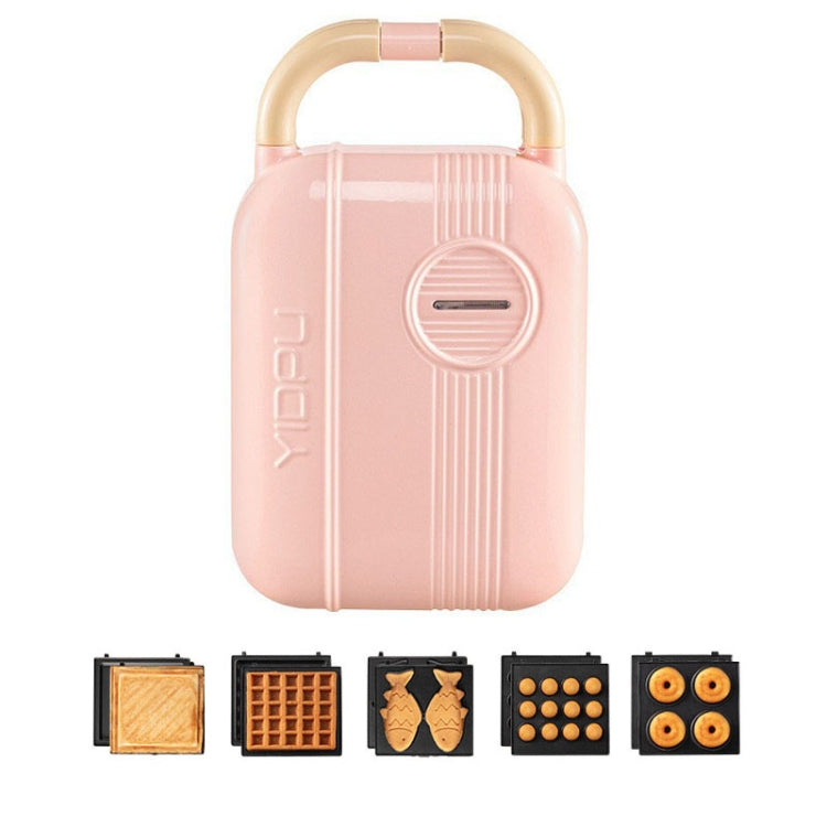 YIDPU Máquina Desayuno Multifuncional CN Sandwich Waffle