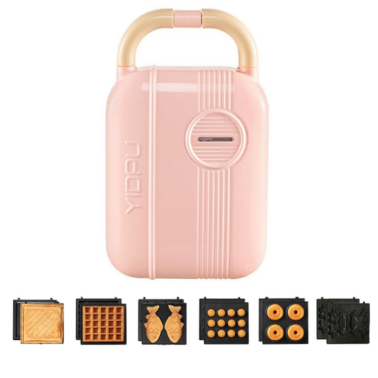 YIDPU Máquina Desayuno Multifuncional CN Sandwich Waffle