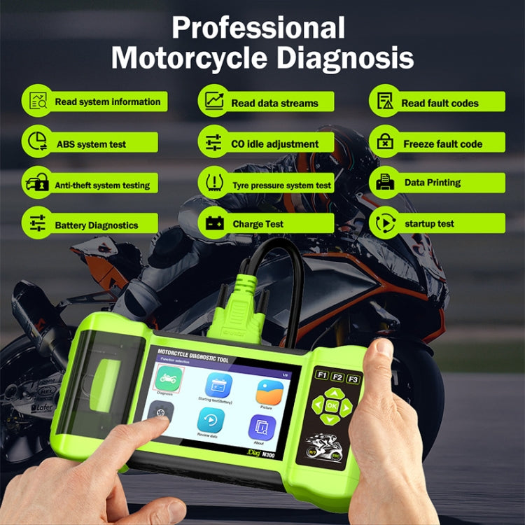 JDiag Harley Ducati BMW Moto Diagnostico ServicioPesado 9-18V