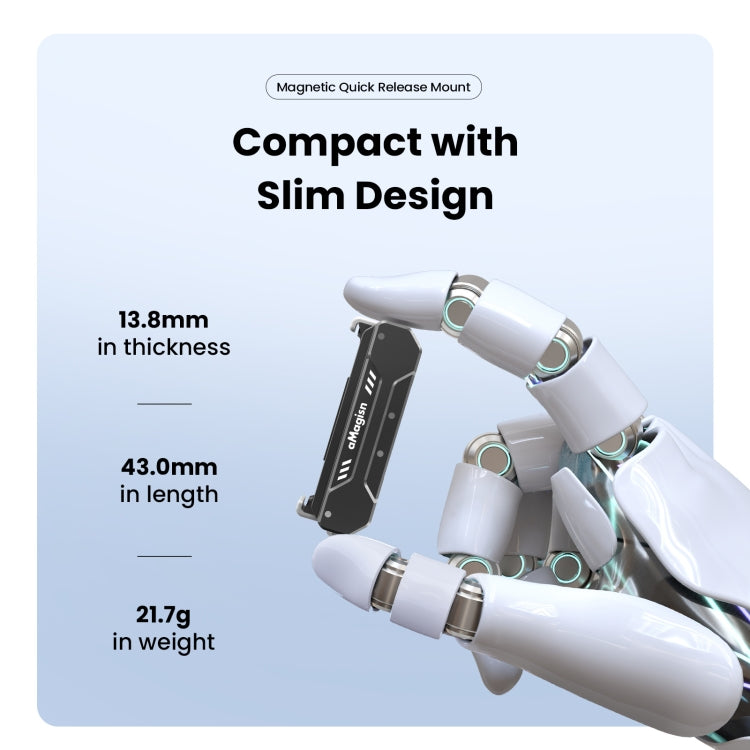 AMagisn DJI Osmo Action 4 Accesorios Desmontaje Rápido