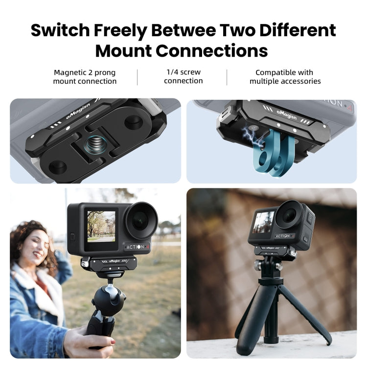 AMagisn DJI Osmo Action 4 Accesorios Desmontaje Rápido