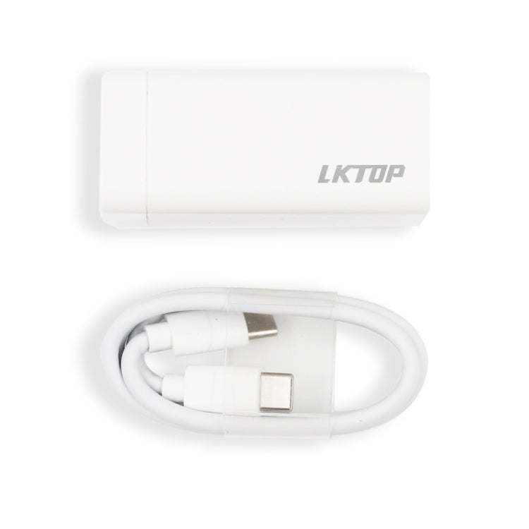 LKTOP 65W GaN Cargador DJI Mavic USB C USB A Portátil