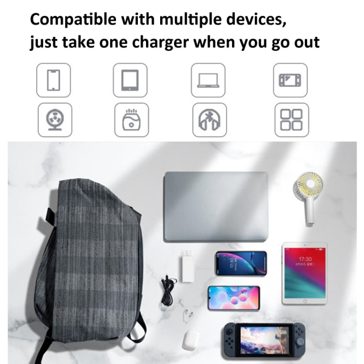 LKTOP 65W GaN Cargador DJI Mavic USB C USB A Portátil
