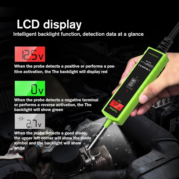 JDiag 6-30V Detector De Voltaje Automotriz Con Rango 0.3-70V