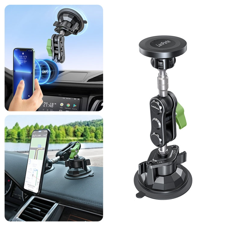 Lanparte Soporte Magnético Teléfono Coche Ventosa Ajustable