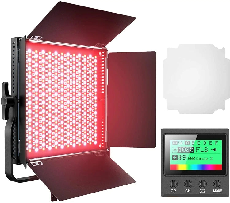Pixel K80 Lámpara de Panel Fotografía RGB 0-360 45W 2600-10000K