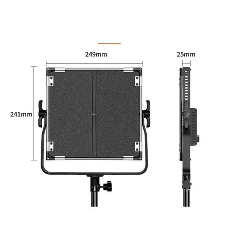 Pixel K80 Lámpara de Panel Fotografía RGB 0-360 45W 2600-10000K