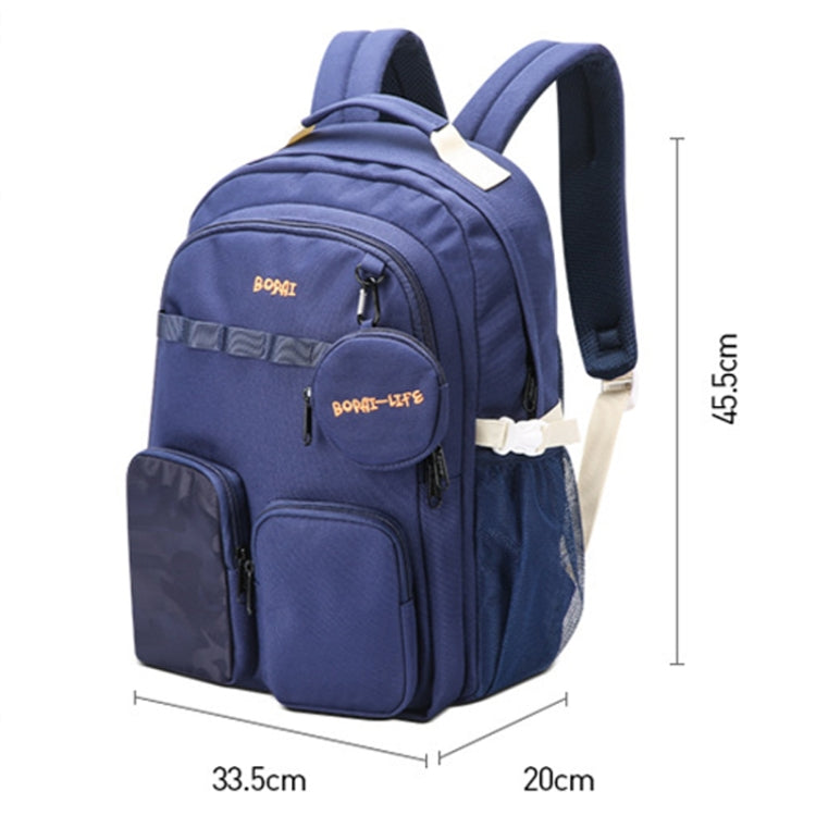 Bopai 68-01729 Mochila Escolar Gran Capacidad Lona