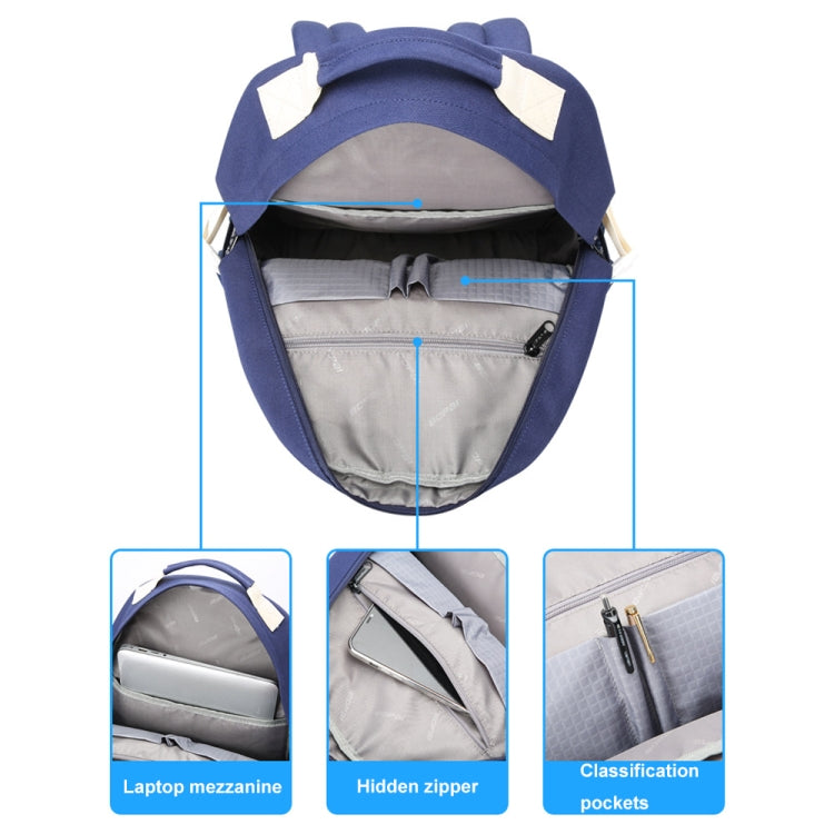 Bopai 68-01729 Mochila Escolar Gran Capacidad Lona