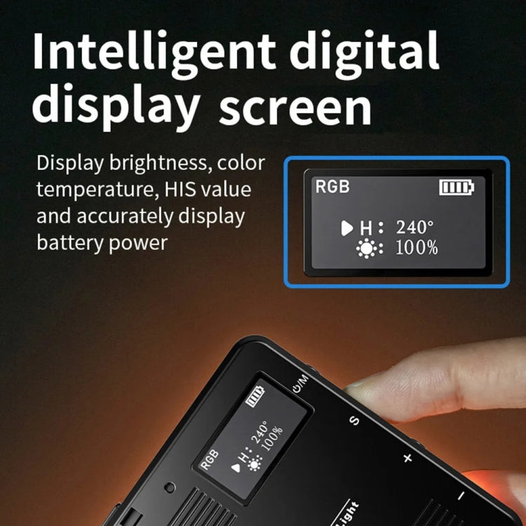 LuzPro MiniLED M15 Luz De Fotografía Portátil RGB Compacta