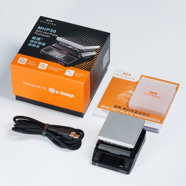 Miniware MHP50 Miniestación Calefacción 150W Termostato