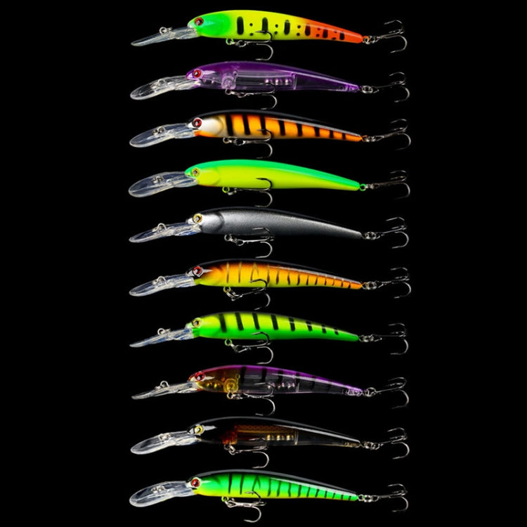 HENGJIA MI103 Señuelo Duro 9cm Ojo 3D Colores Multicolor