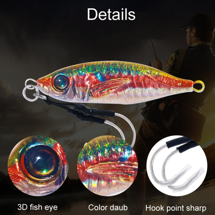 HENGJIA Señuelos De Pesca De Mar 10 Colores Ojos 3D