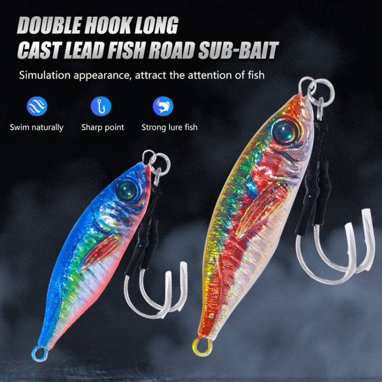 HENGJIA Señuelos De Pesca De Mar 10 Colores Ojos 3D