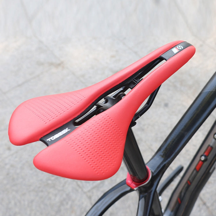 TOSEEK Sillín de Bicicleta MTB Carretera Ventilación Central Hueca
