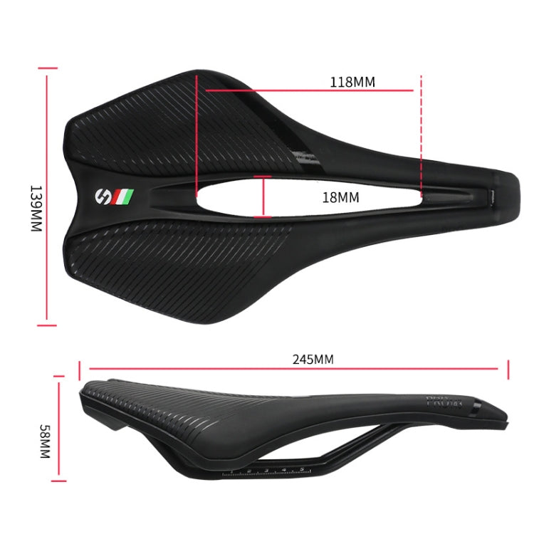 TOSEEK Sillín Amortiguador Para Bicicleta Montaña Carretera