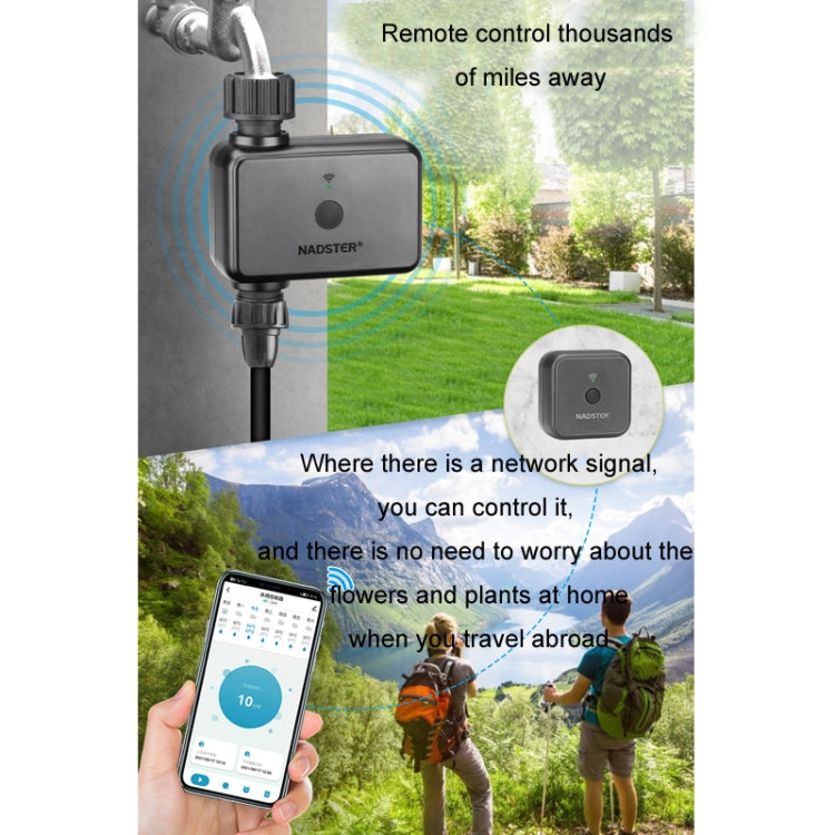 NADSTER BTWiFiRiegoPro Temporizador Inteligente De Riego Con Control Remoto