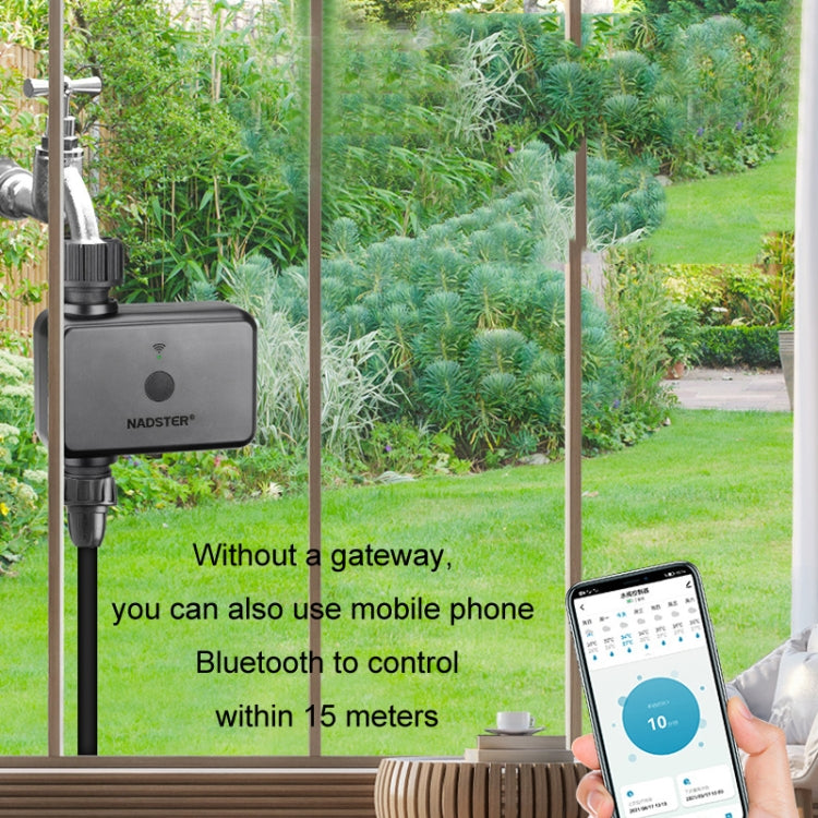 NADSTER BTWiFiRiegoPro Temporizador Inteligente De Riego Con Control Remoto
