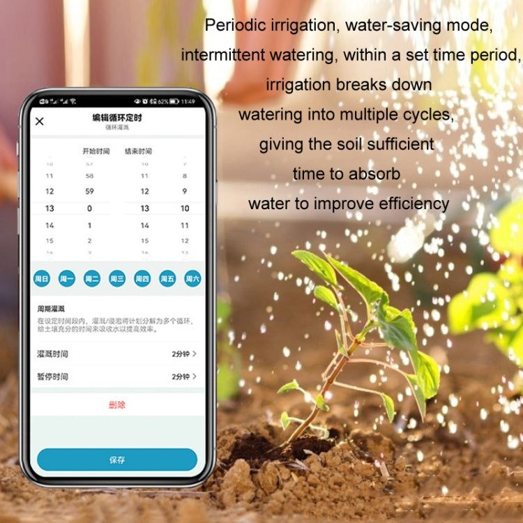 NADSTER BTWiFiRiegoPro Temporizador Inteligente De Riego Con Control Remoto