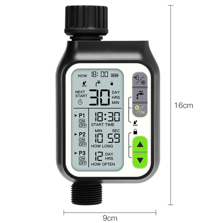 NADSTER Regadera De Flores Con Sensor De Lluvia Automático Exterior