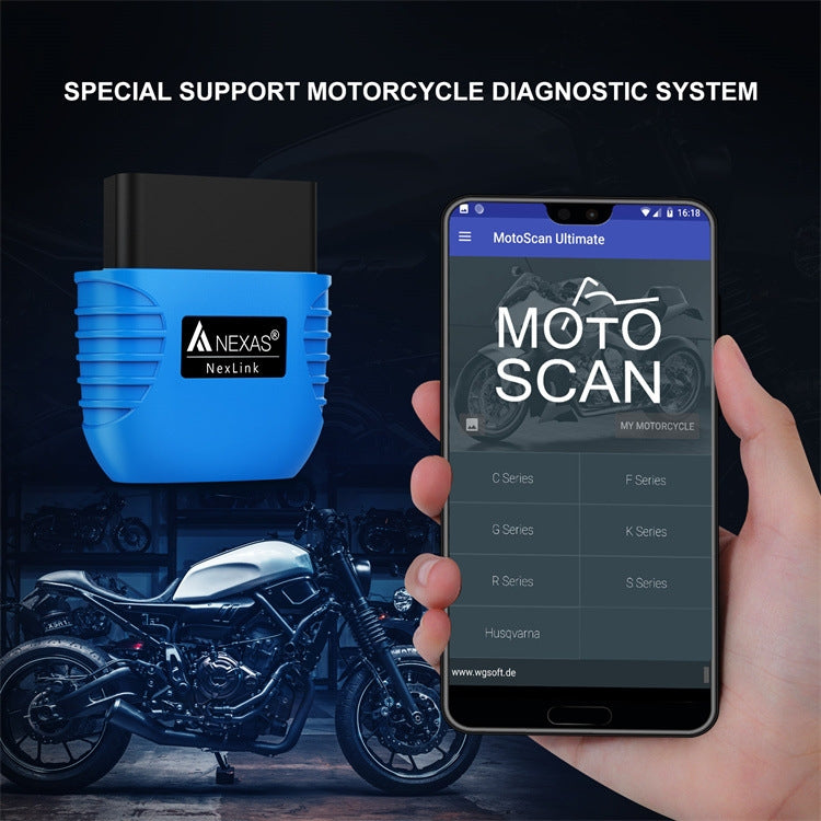 Nexas OBD2 Bluetooth 5.0 Escáner IOS Android Monitoreo Real
